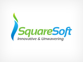 Simple logo design for iSquare Soft