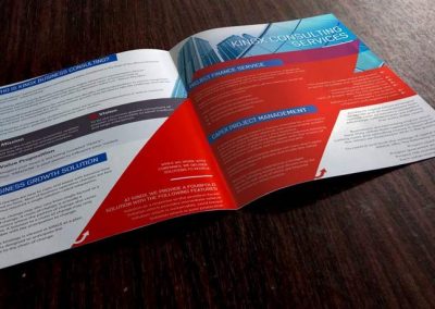 KingX brochure design