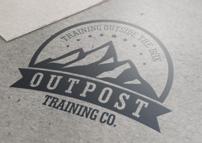 logo design services for outpost trading
