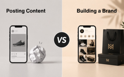 The Difference Between Posting Content and Building a Brand